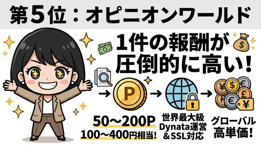 第5位：オピニオンワールド