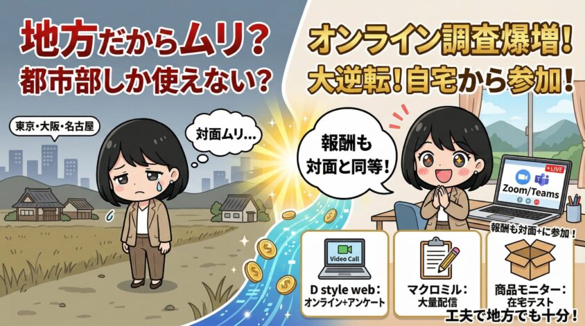 都市部の人しか使えない？