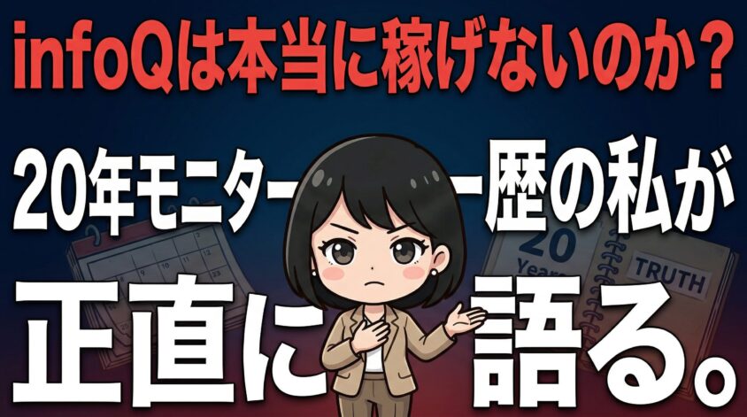 infoQは本当に稼げないのか？