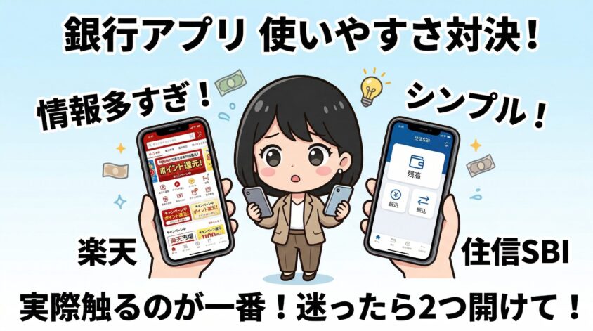 スマホアプリの使いやすさ