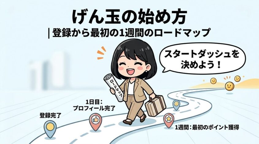げん玉の始め方