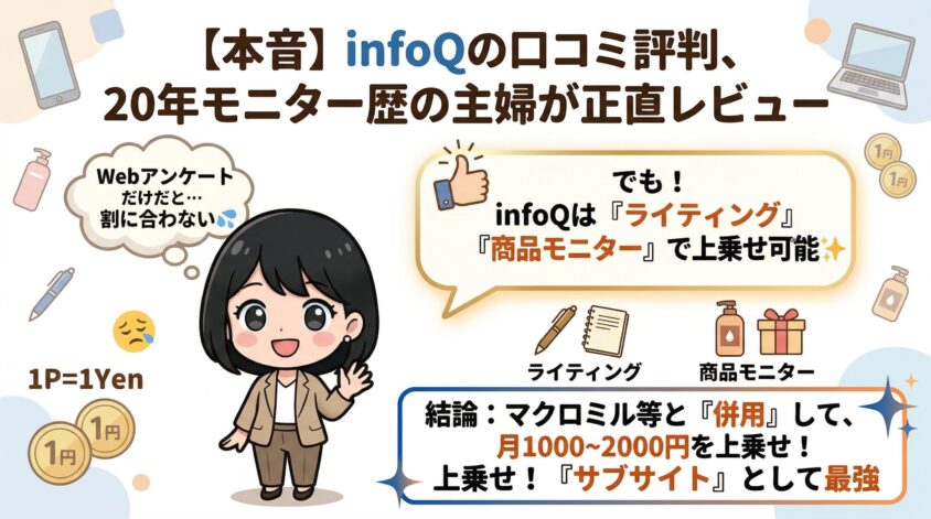 infoQ口コミ
