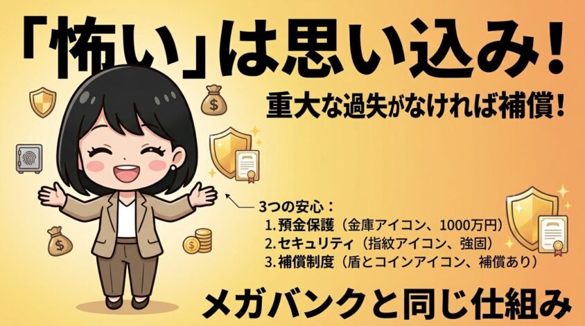 不正送金の補償制度
