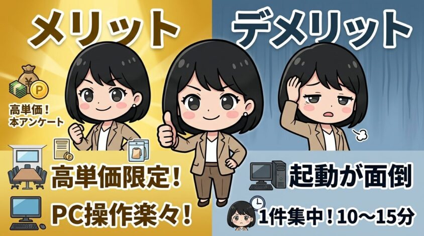 Web版のメリット・デメリット