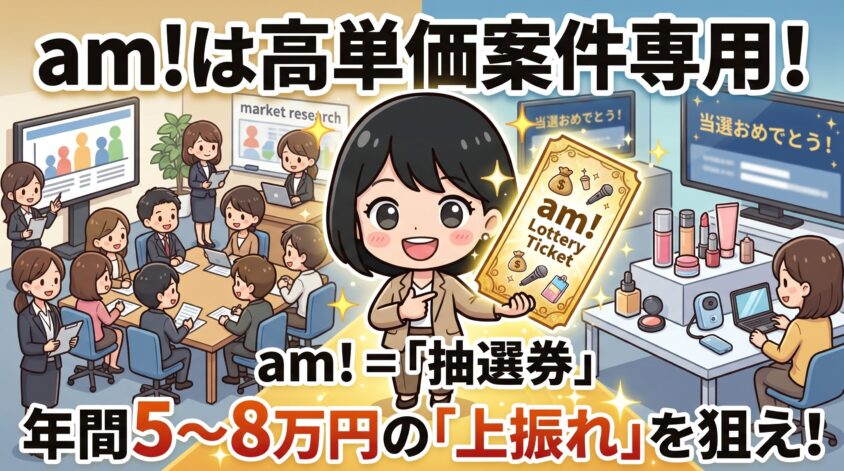 am!は高単価案件専用