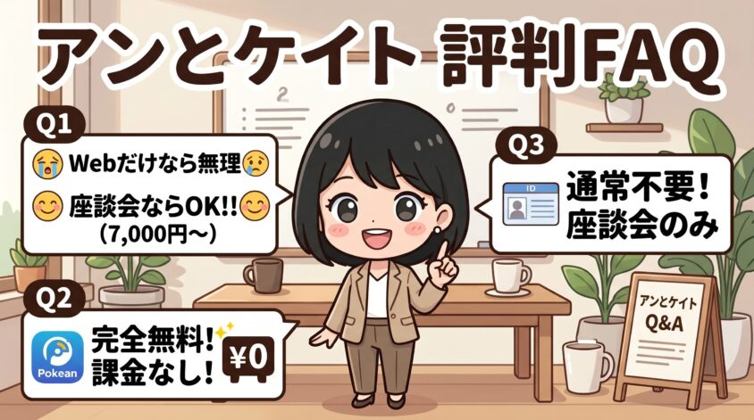 アンとケイト 評判に関するよくある質問