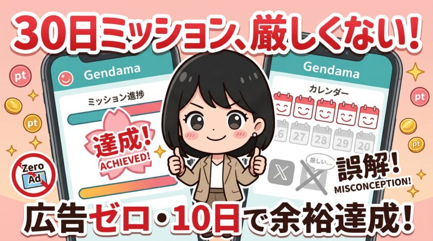 「30日以内のミッションクリア」条件は厳しい？