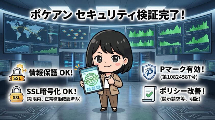 私が実際にセキュリティを検証した結果