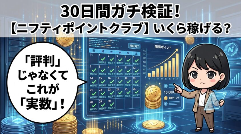 30日間の獲得ポイント内訳