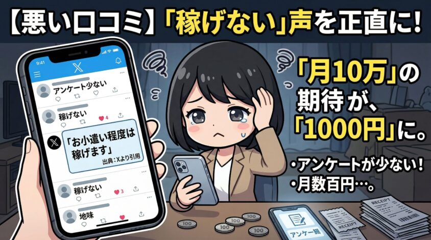 悪い口コミ・評判