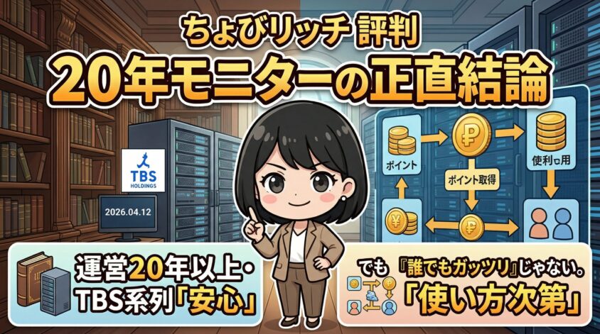 ちょびリッチ 評判