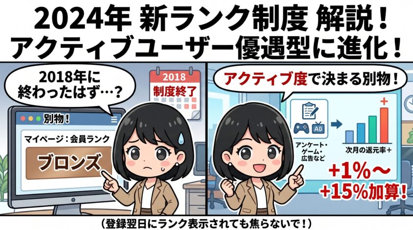 2024年の新ランク制度の中身