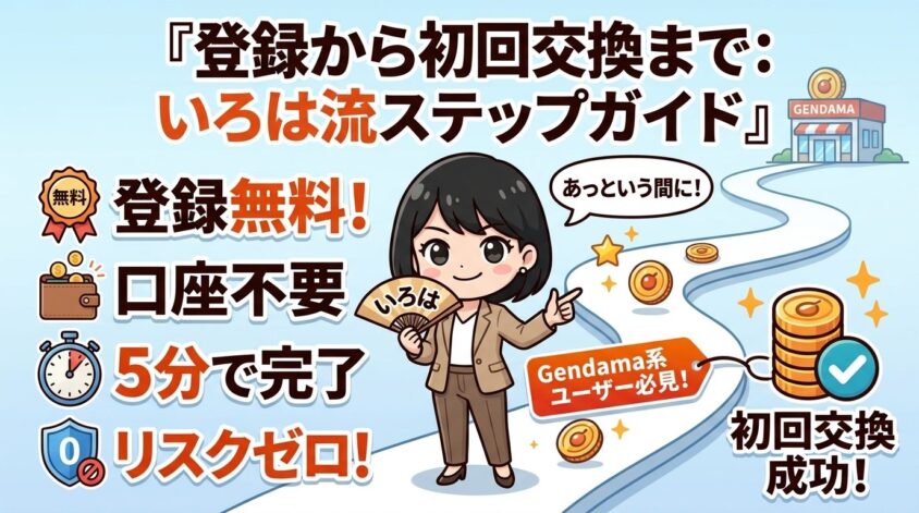 登録から初回交換まで