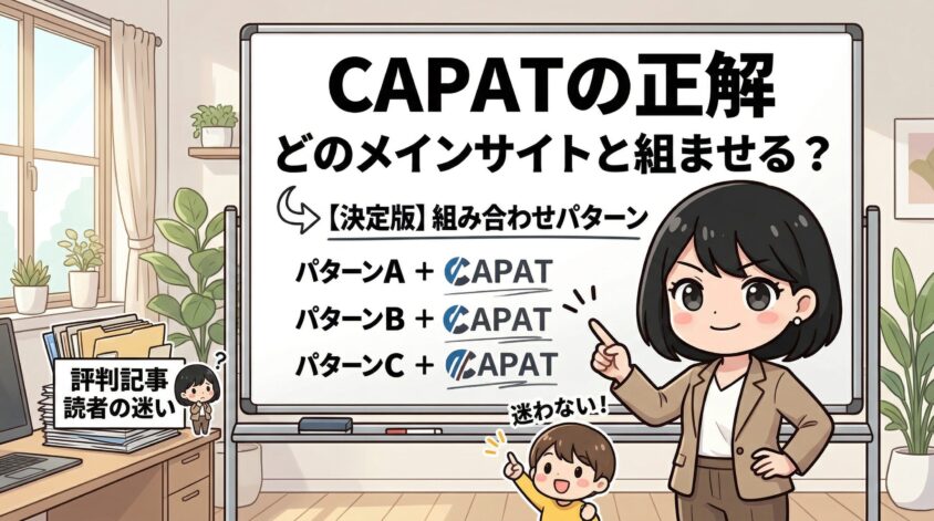CAPATの正しい使い方