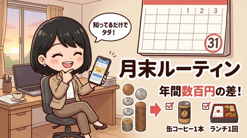 月末ルーティン