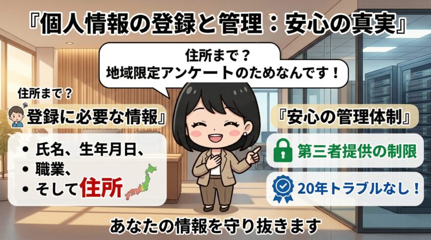 個人情報は大丈夫？