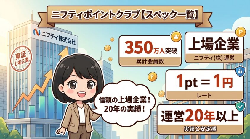 運営会社・基本スペック一覧