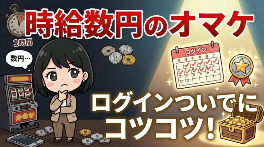 ミニゲームの時給は正直言って低い