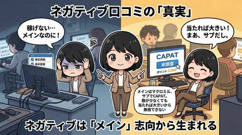 ネガティブ口コミ