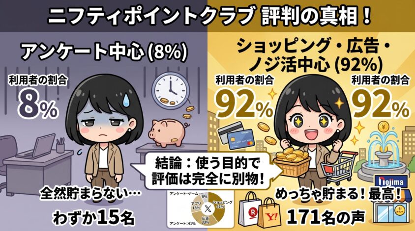 ニフティポイントクラブ 評判