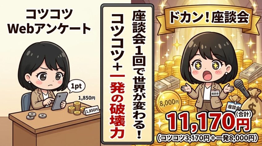 座談会が1回入ると世界が変わる