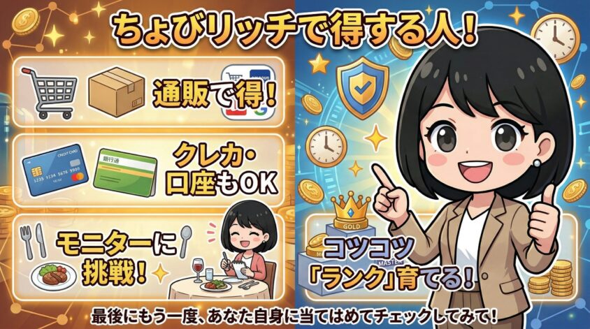 ちょびリッチが向いている人