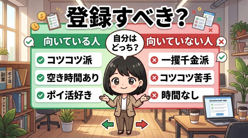 アンとケイトに向いている人・向いていない人