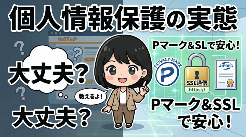 プライバシーマーク・SSL対応