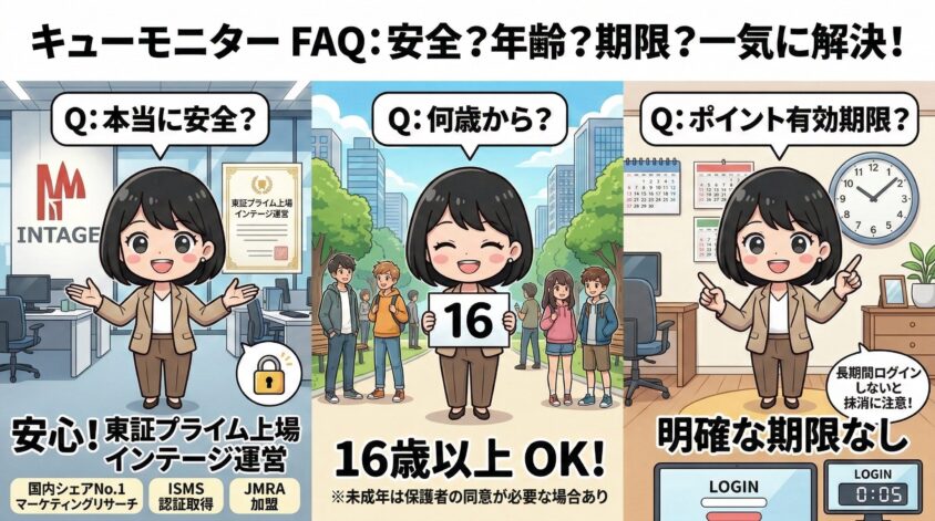 キューモニターのよくある質問