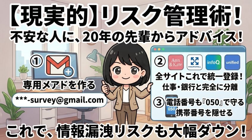 読者が取れる現実的なリスク管理