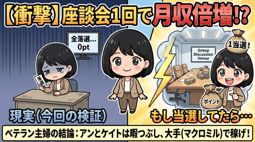 座談会1回で月収が倍になる構造