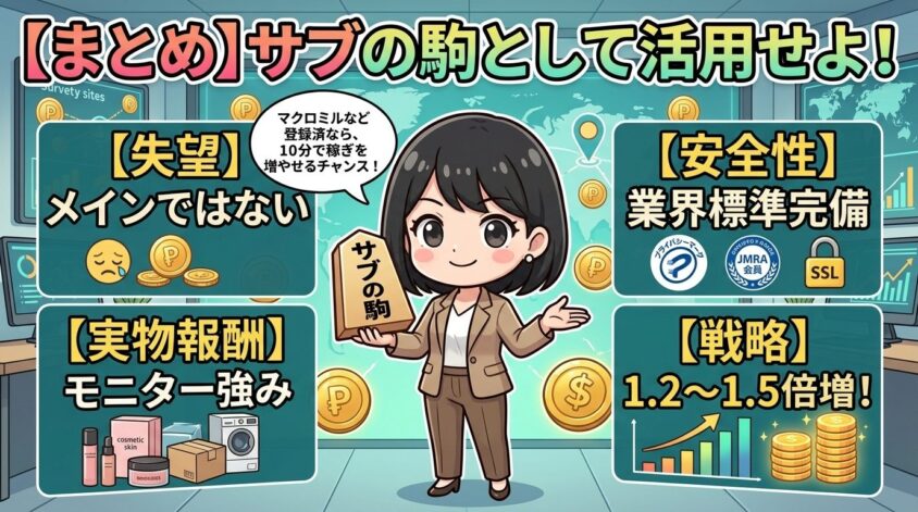 イーコムリサーチは"サブの駒"として登録しておけ