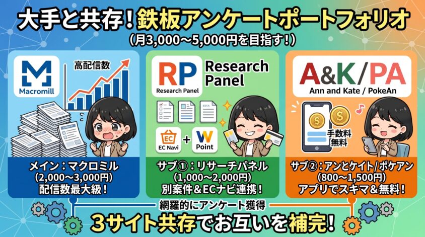 大手（マクロミル等）との"共存型"が最適解