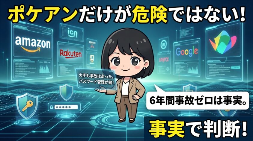 ポケアンだけが危険ではない