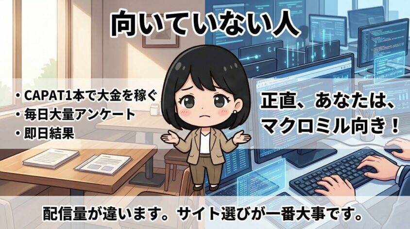 向いていない人