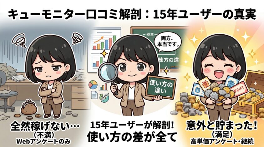 キューモニターの口コミ・評判