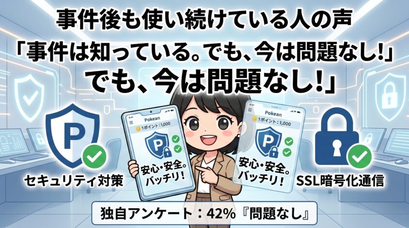 事件後も使い続けている人の声