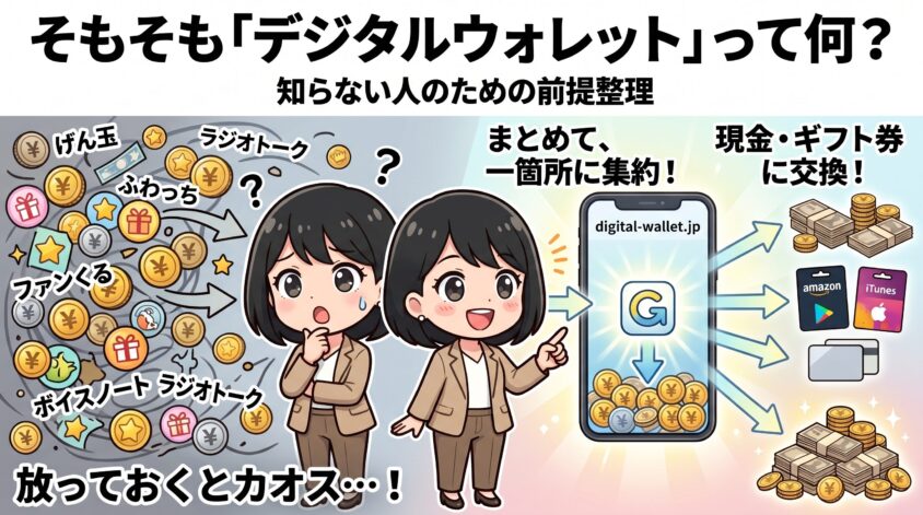 デジタルウォレットって何