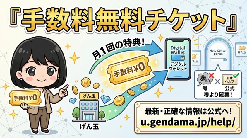 手数料無料チケットとは