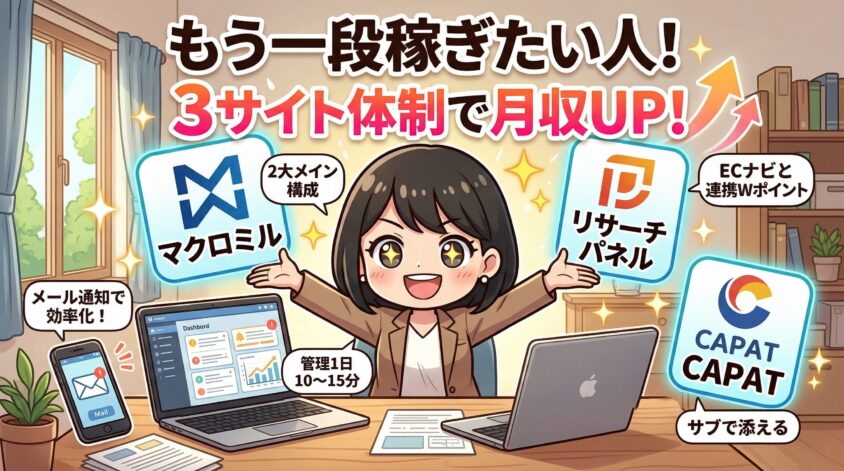 マクロミル+リサーチパネル+CAPAT