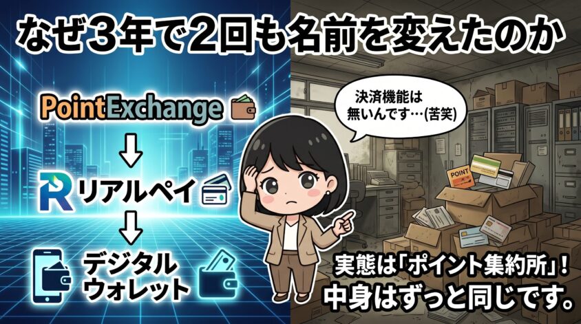 なぜ3年で2回も名前を変えたのか