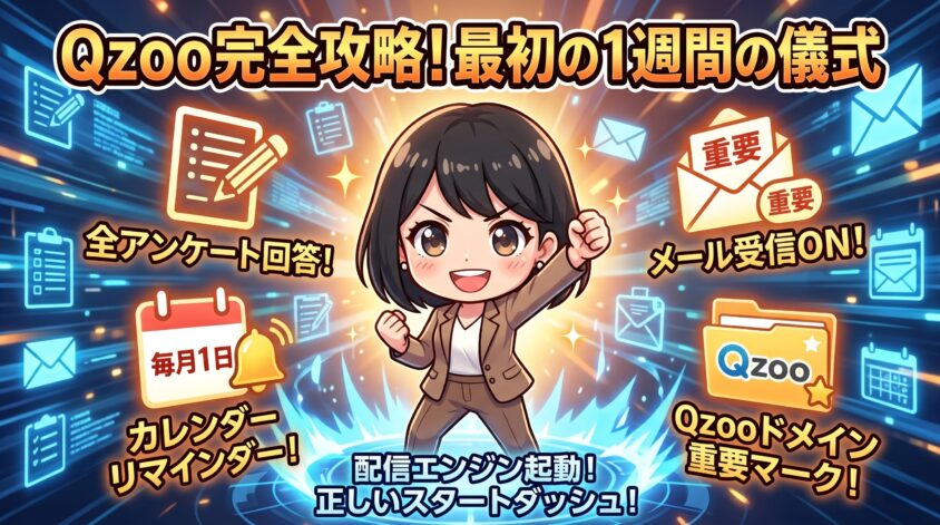 登録初週で必ずやる属性入力ルーティン