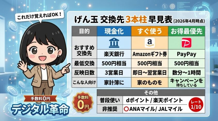 3本柱の早見表