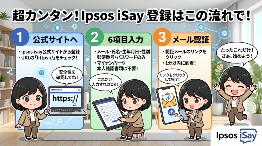 ipsos isay登録