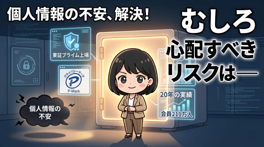 個人情報の安全性が不安なあなたへ