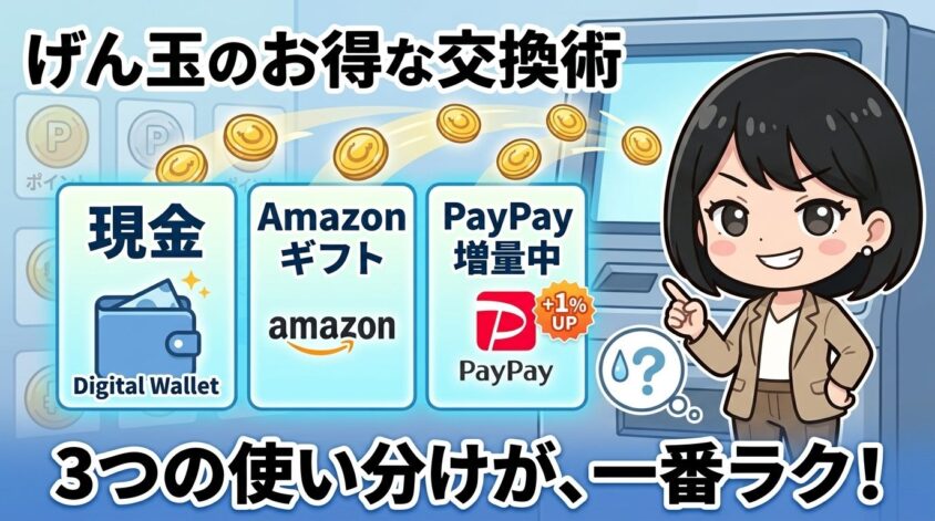 げん玉 ポイント交換先 おすすめ