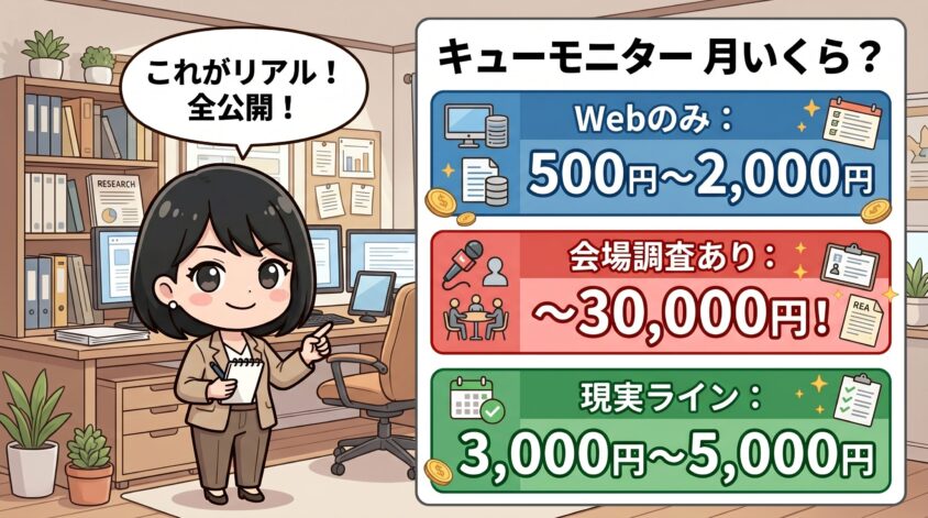 キューモニター 月いくら