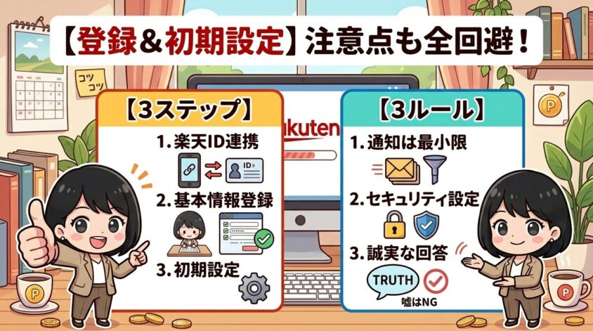 楽天インサイトの登録手順と最初にやるべきこと