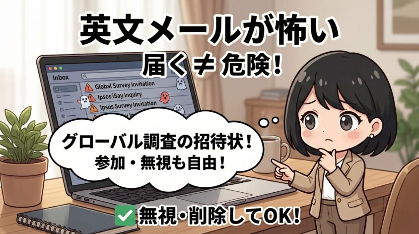 英文メールが怖い