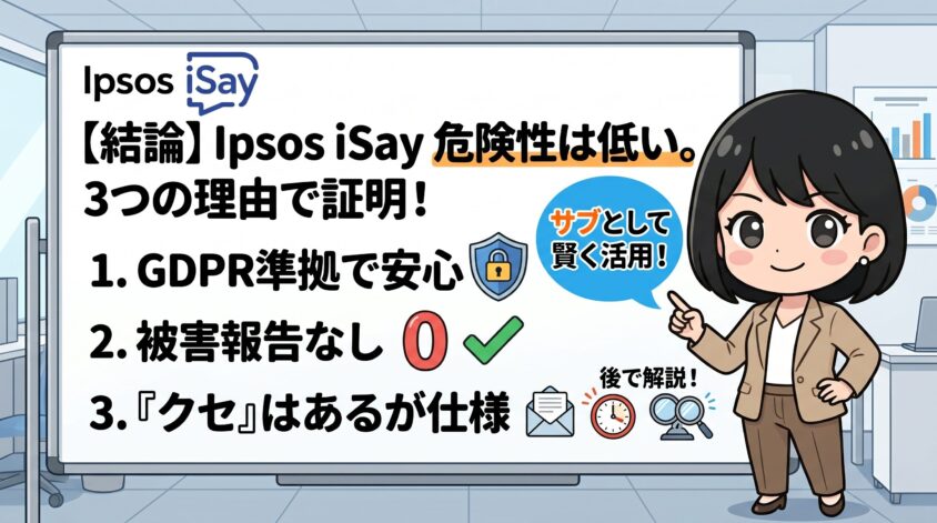 ipsos isay 危険性